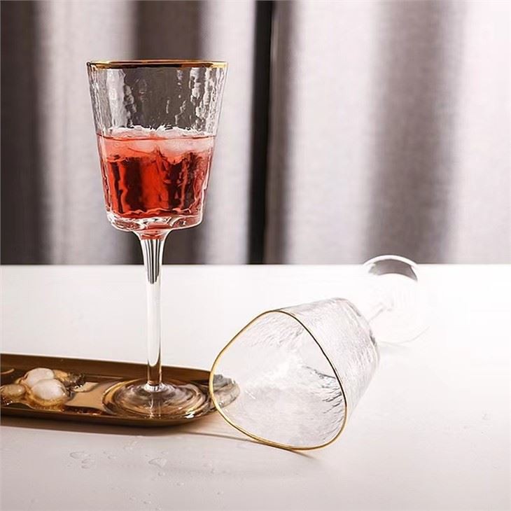 Triangle Red Wine Glass