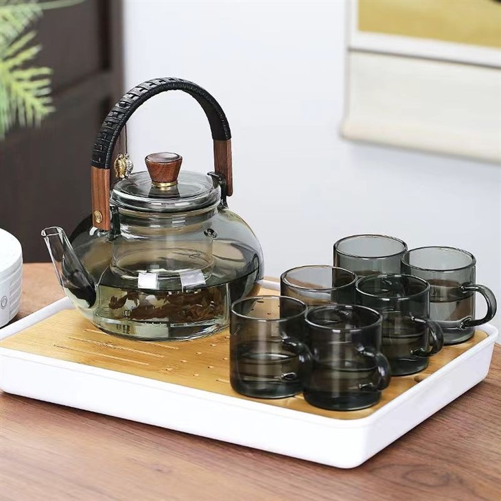 Glass Beam Tea Brewing Teapot